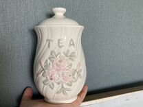 Емкость для чая, сахара керамика