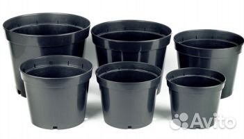 Касеты, контейнеры, горшки разных размеров и типов