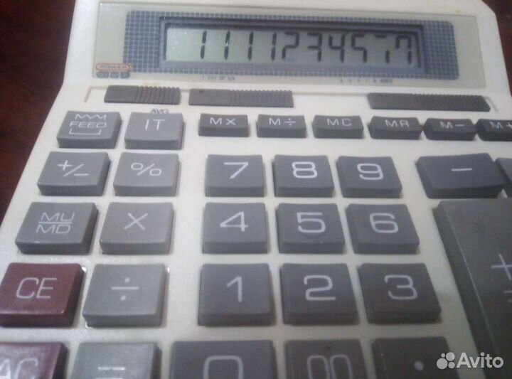 Калькулятор с принтером