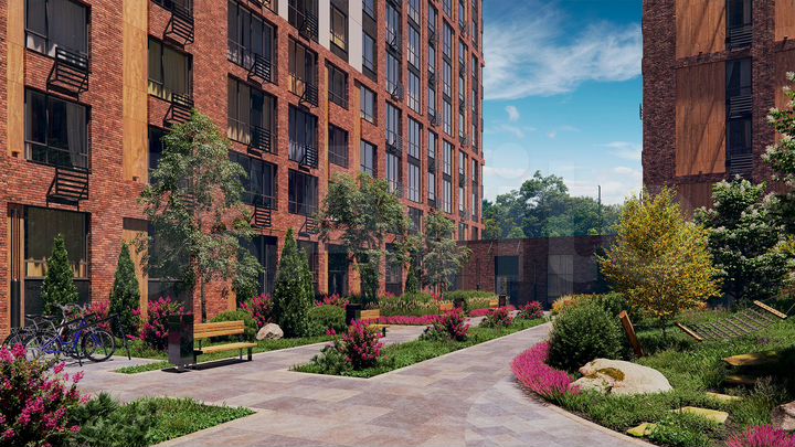 1-к. квартира, 48,3 м², 19/21 эт.