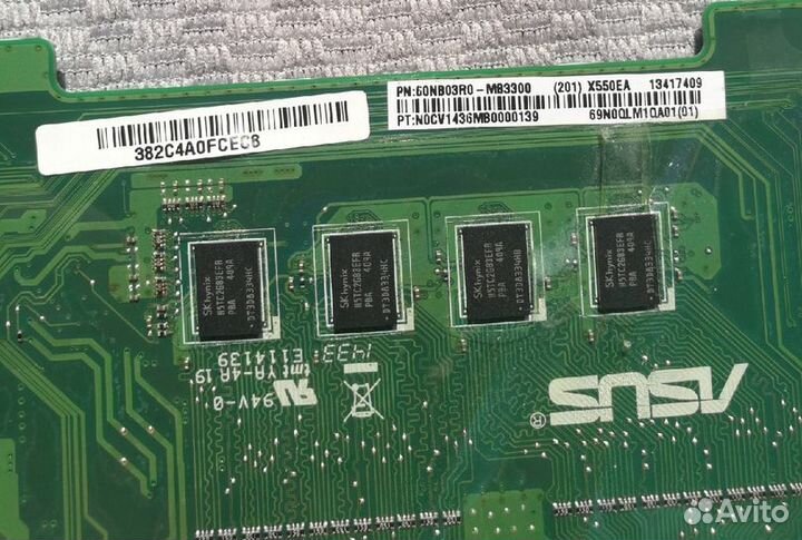 Материнская плата Asus X552E X550E X550EA