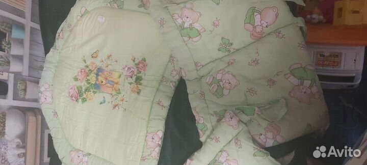 Бортики для детской кроватки