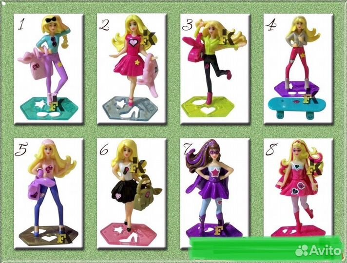 Киндер Барби единички, новые