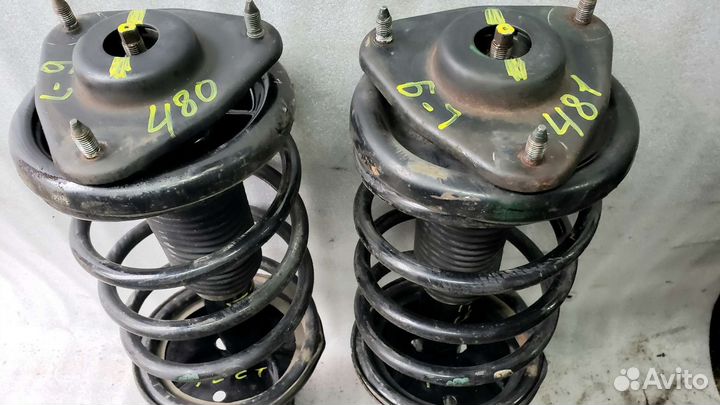 Стойки Передние mitsubishi lancer 9 + видео