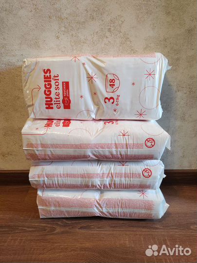 Подгузники-трусики Huggies Elite Soft 3 р 192 шт