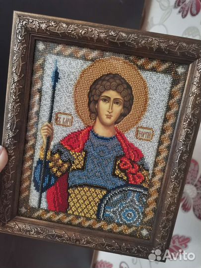 Иконы вышитые бисером