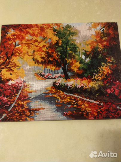 Алмазная мозаика готовые работы
