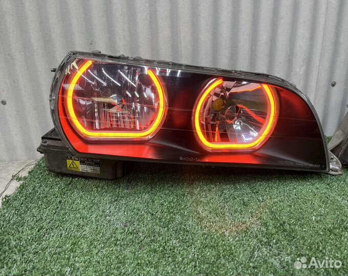 Фары Toyota Chaser jzx 100 дьвольские глазки