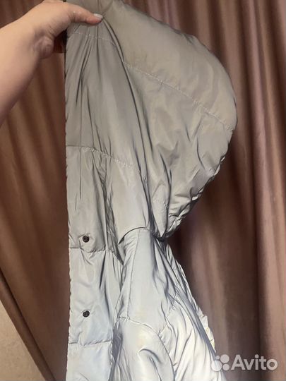 Двусторонняя Куртка женская зимняя 46 размер