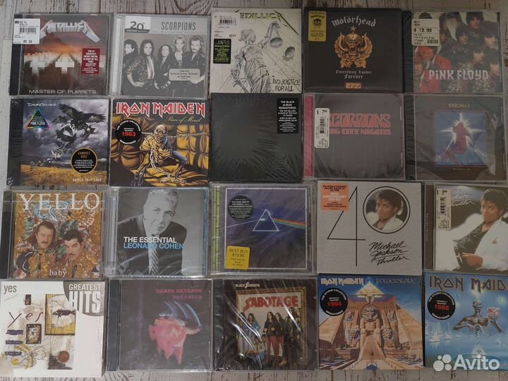 Сд диски, новые