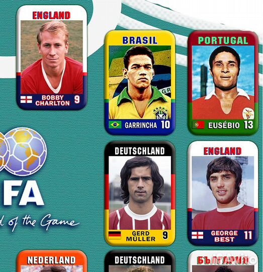 Значки Футбол Сборная Мира