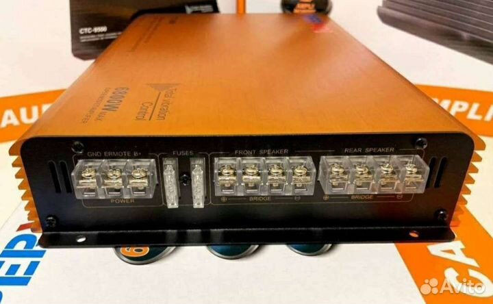 Автомобильный усилитель 4 канала
