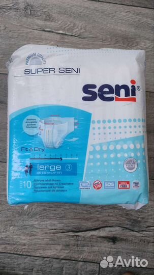 Памперсы для взрослых seni 3