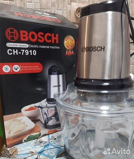 Новый измельчитель (мясорубка) bosch