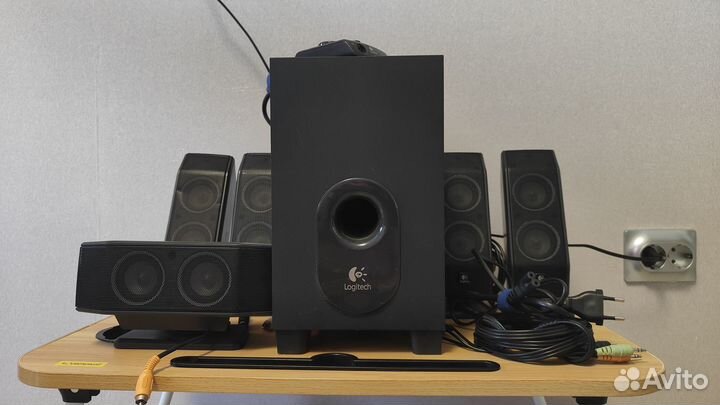 Акустика Logitech x-540 5.1