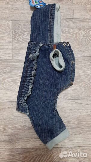Джинсовый комбинезон