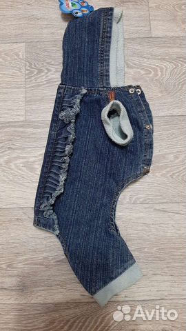 Джинсовый комбинезон