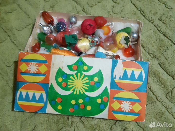 Елочные игрушки малютка СССР