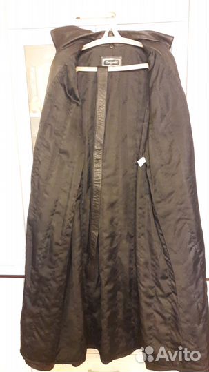 Кожаное пальто