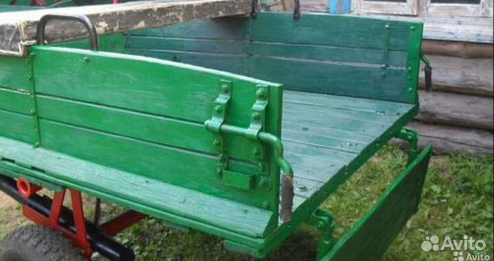 Телега конная самосвальная