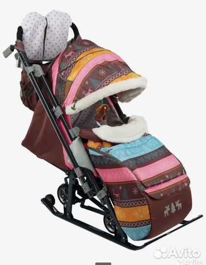 Санки коляска ника 7 3