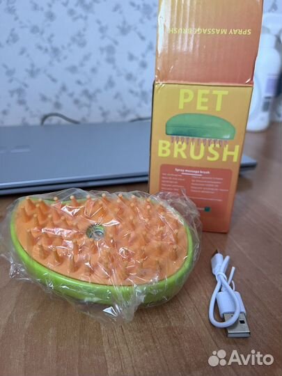 Паровая щетка для животных Pet Brush