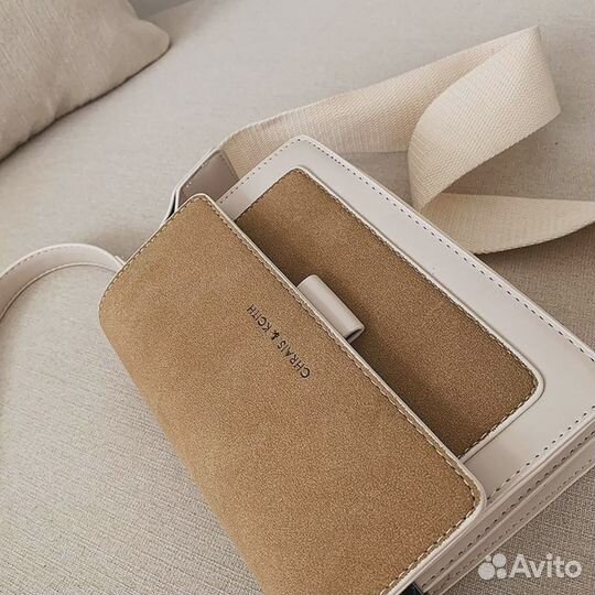 Сумка женская замшевая