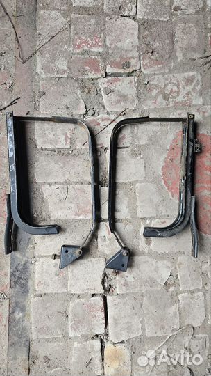 Крепление топливного бака газель