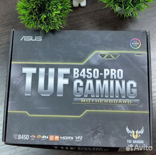Материнская плата Asus TUF B450-PRO gaming AM4