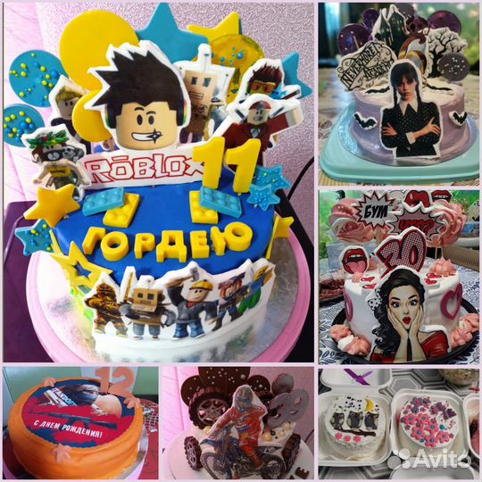 Торты Бенто Капкейки на заказ