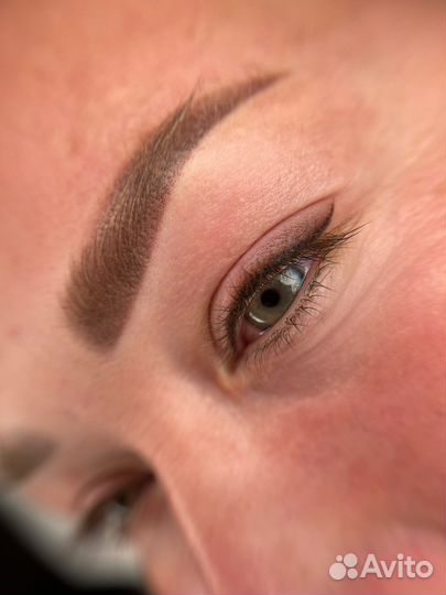 Перманентный макияж.Пудровые брови.Волоски аппарат