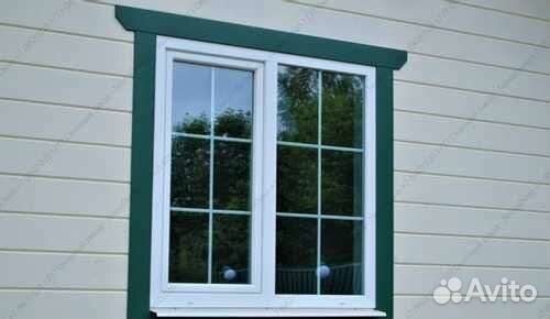 Пластиковые окна на дачу и в дом с отделкой