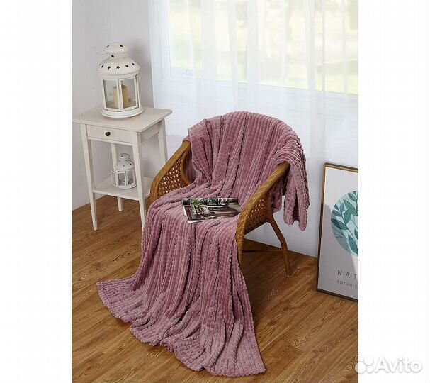 Плед GoodNight Велсофт Velvet 200х220, клюква