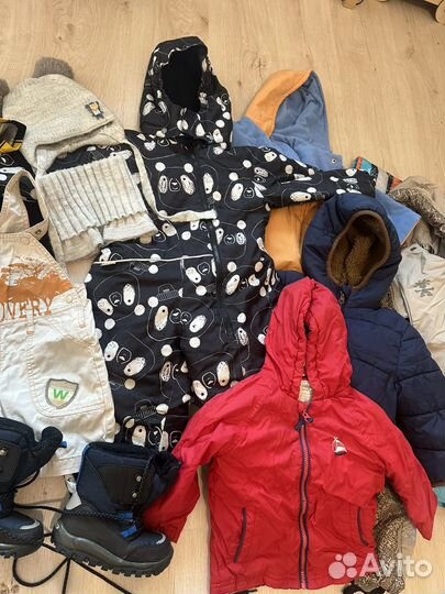 Вещи на мальчика, одежда и обувь пакетом, 1 годик