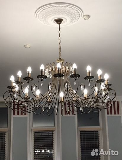 Итальянская Люстра 20 рожков