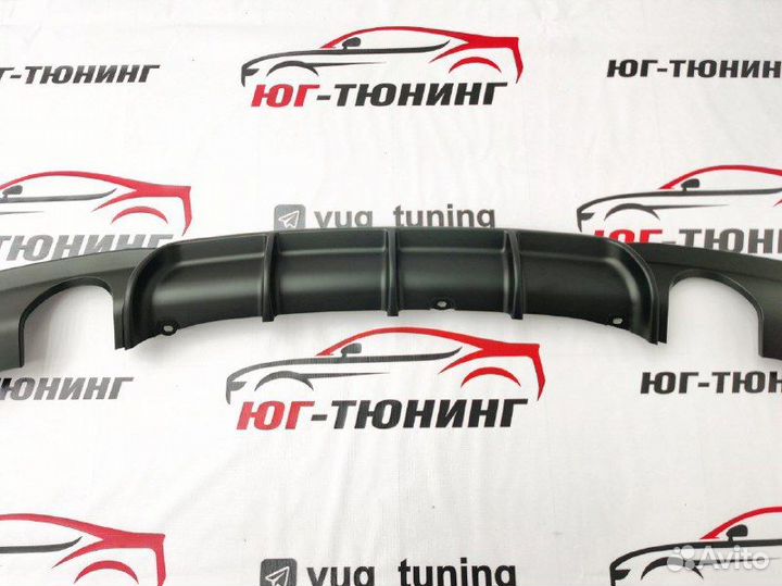 Задний диффузор BMW 3 series f30 M-Performance под