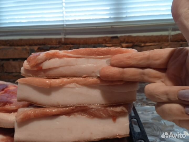 Сало домашнее свежее