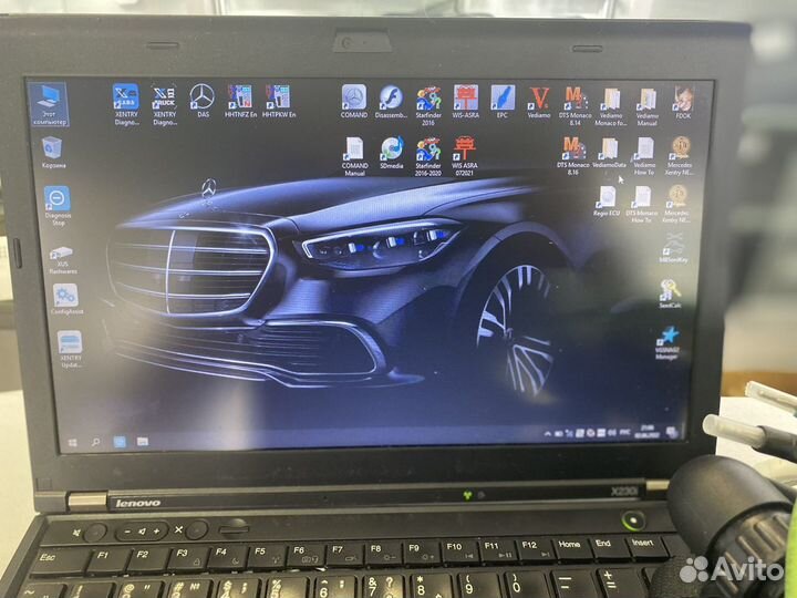 Комплект Mercedes ноутбук sd connect c4xentry 2022