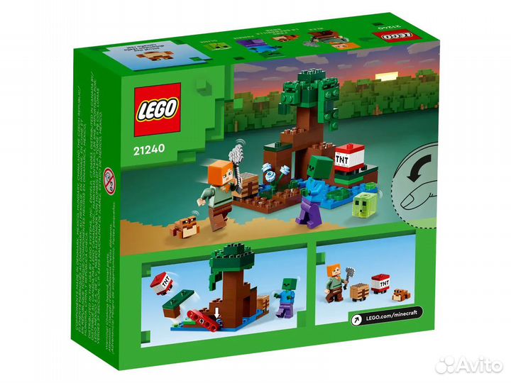 Lego 21240 Minecraft (новый, в наличии)
