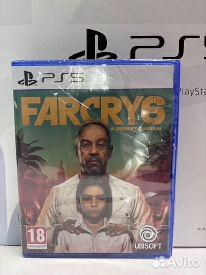 Игра Farcry 6 ps5 диск новый