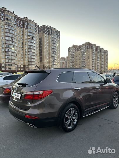 Hyundai Grand Santa Fe 2.2 AT, 2014, 65 000 км