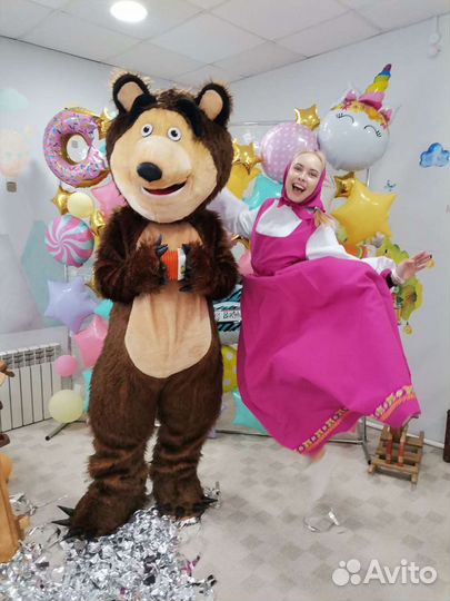 Аренда Ростовых костюмов Маша и Медведь