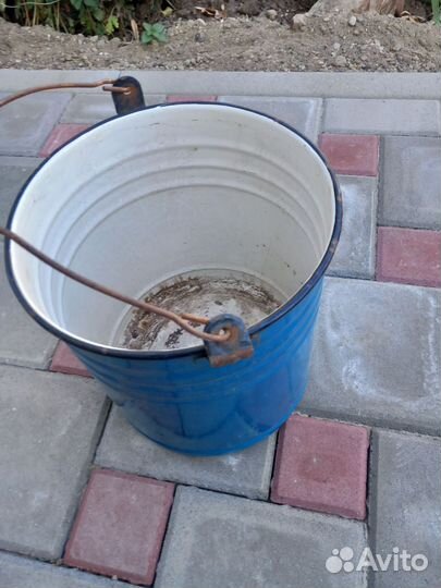 Ведро эмалированное СССР