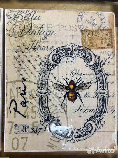 Картина на моссиве дерева