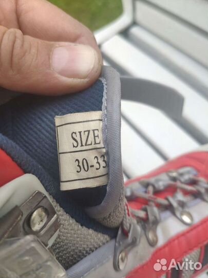 Детские ролики размер до 36