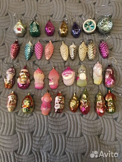 Елочные игрушки СССР