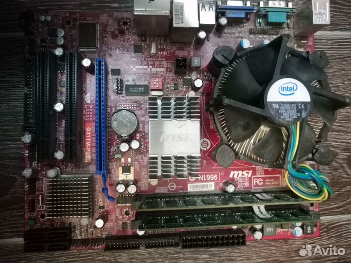Материнские платы 775 сокет