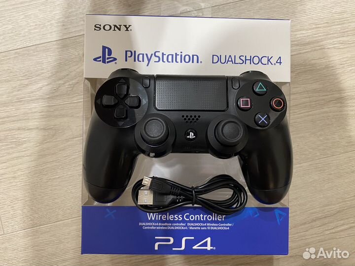 Джойстик ps4 черный оригинал
