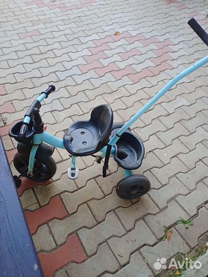 Детский трехколесный велосипед бу
