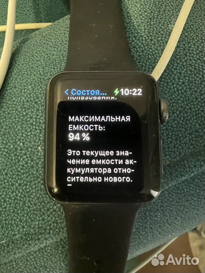 Часы apple watch 3 38 mm